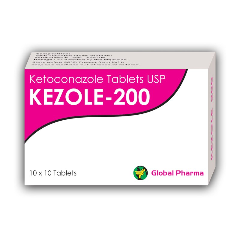 Kezole 200 packaging