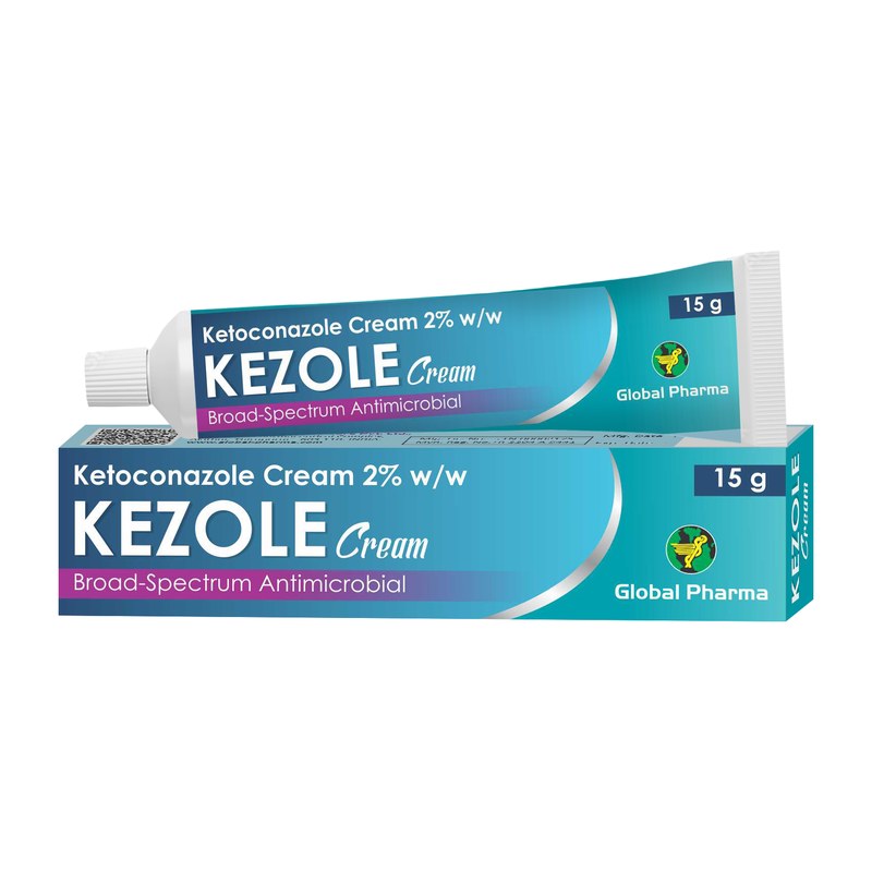 Kezole Cream packaging