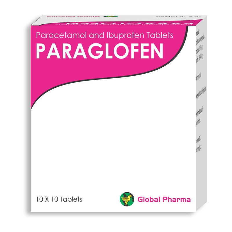 Paraglofen packaging